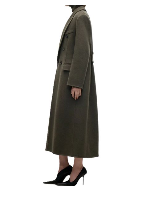 Catriona double-breasted wool coat Victoria Beckham | 1126WCT006440D9990 MARSHGREEN